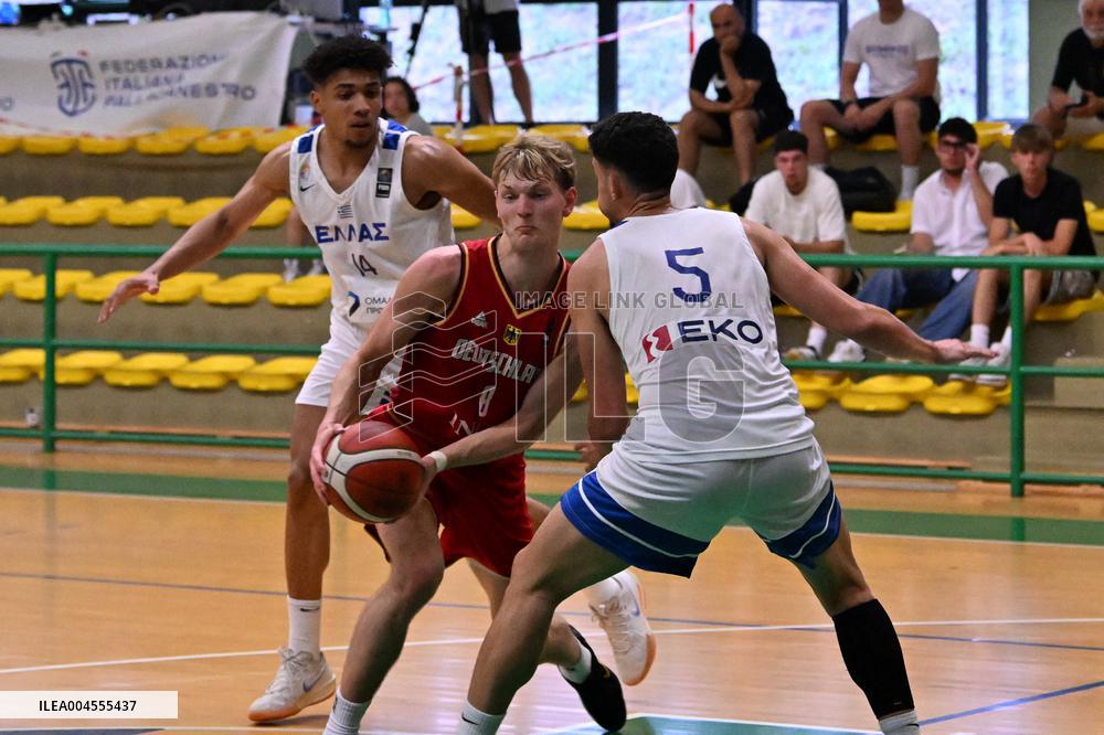 BASKET - Evento - Under 20 - Memorial De Silvestro/Trofeo Meneghin - Grecia vs Germania