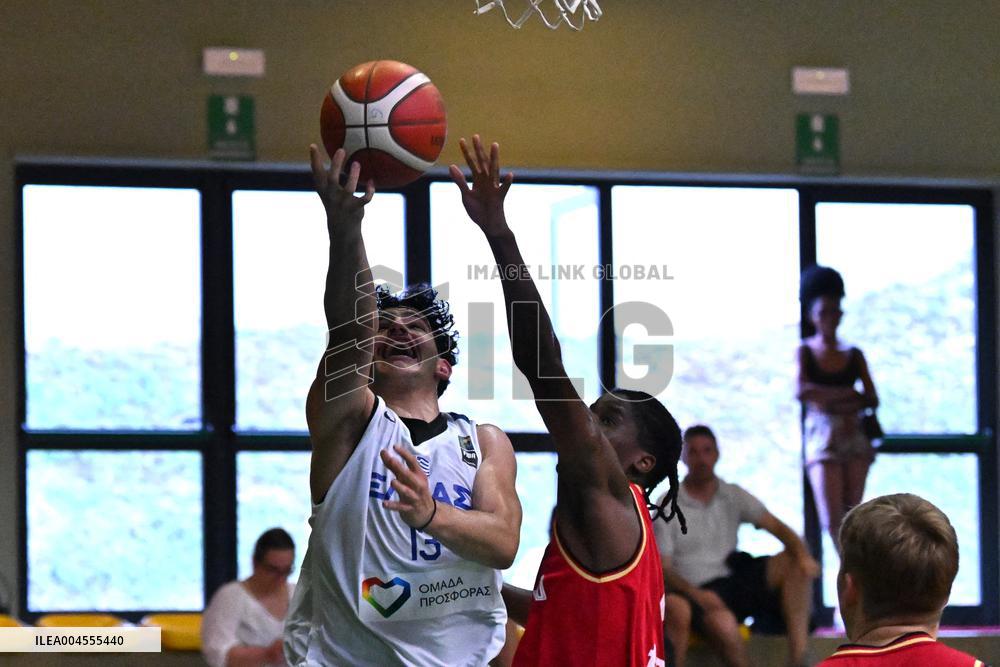 BASKET - Evento - Under 20 - Memorial De Silvestro/Trofeo Meneghin - Grecia vs Germania