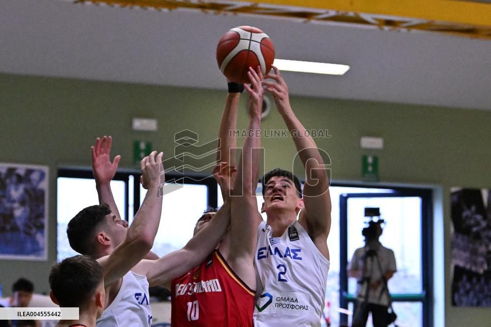 BASKET - Evento - Under 20 - Memorial De Silvestro/Trofeo Meneghin - Grecia vs Germania