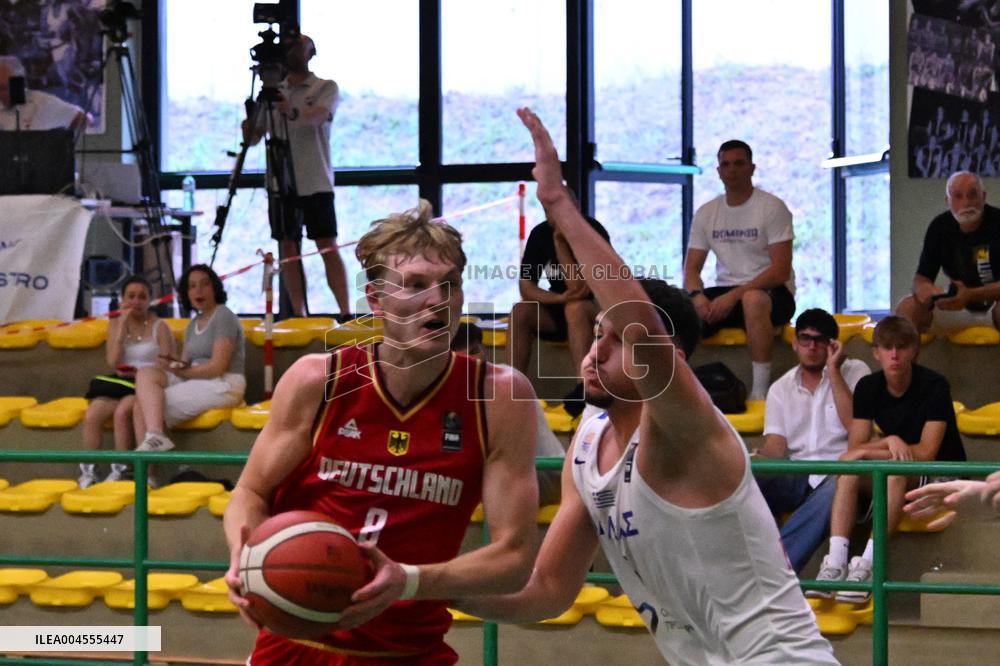 BASKET - Evento - Under 20 - Memorial De Silvestro/Trofeo Meneghin - Grecia vs Germania