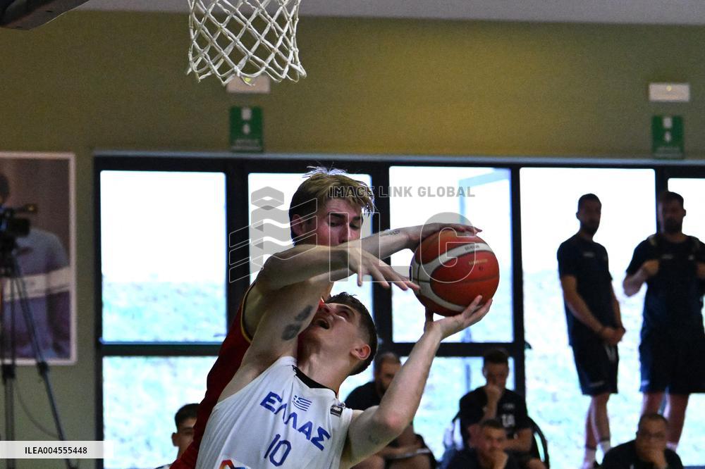 BASKET - Evento - Under 20 - Memorial De Silvestro/Trofeo Meneghin - Grecia vs Germania