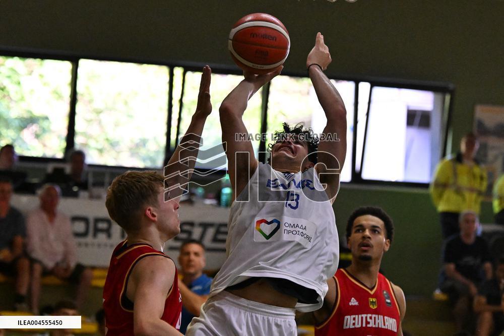 BASKET - Evento - Under 20 - Memorial De Silvestro/Trofeo Meneghin - Grecia vs Germania