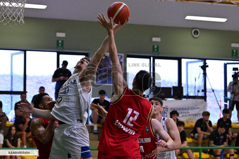 BASKET - Evento - Under 20 - Memorial De Silvestro/Trofeo Meneghin - Grecia vs Germania