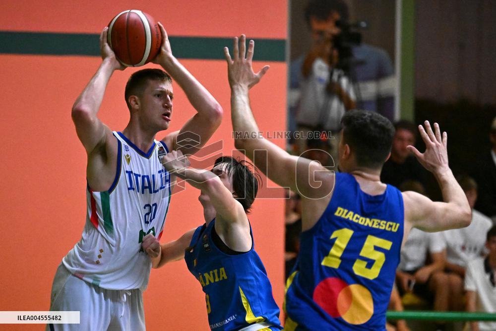 BASKET - Evento - Under 20 - Memorial De Silvestro/Trofeo Meneghin - Italia vs Romania