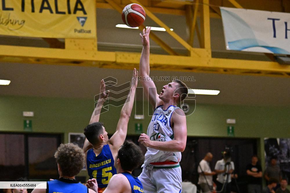 BASKET - Evento - Under 20 - Memorial De Silvestro/Trofeo Meneghin - Italia vs Romania