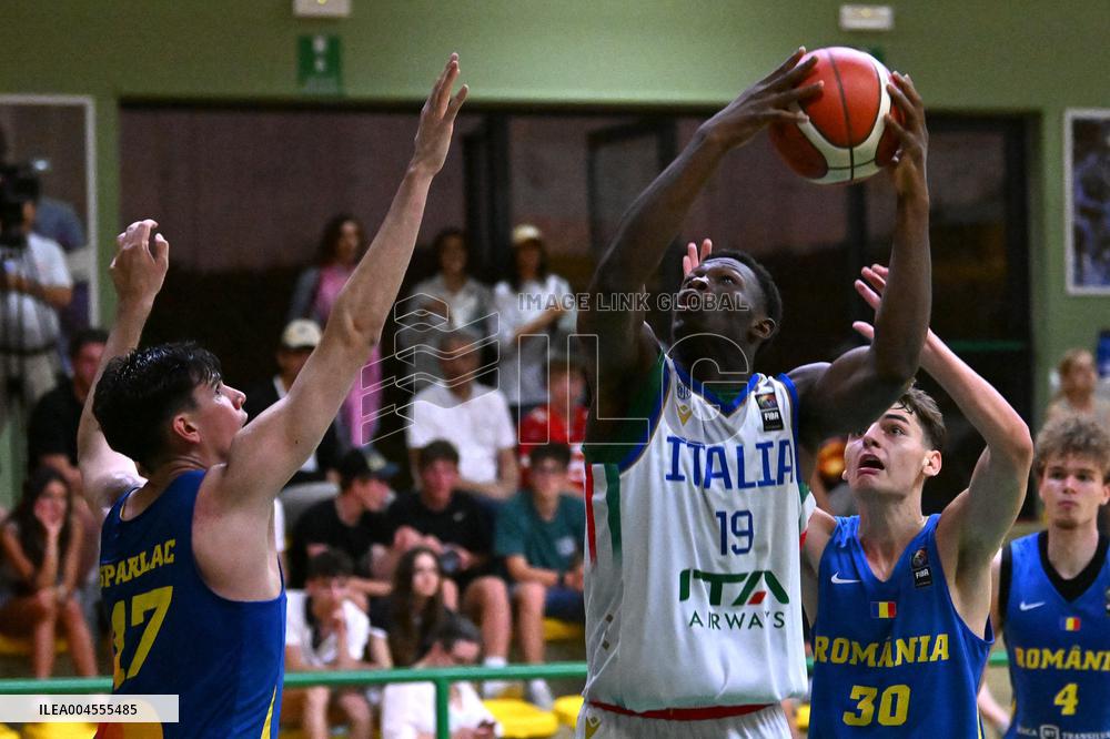 BASKET - Evento - Under 20 - Memorial De Silvestro/Trofeo Meneghin - Italia vs Romania