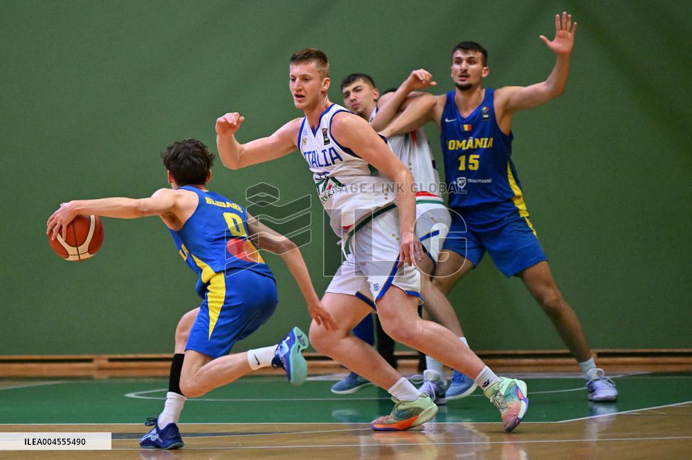 BASKET - Evento - Under 20 - Memorial De Silvestro/Trofeo Meneghin - Italia vs Romania