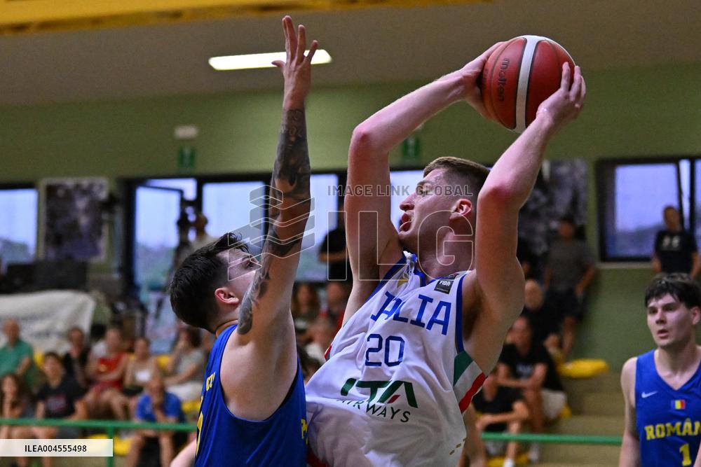 BASKET - Evento - Under 20 - Memorial De Silvestro/Trofeo Meneghin - Italia vs Romania