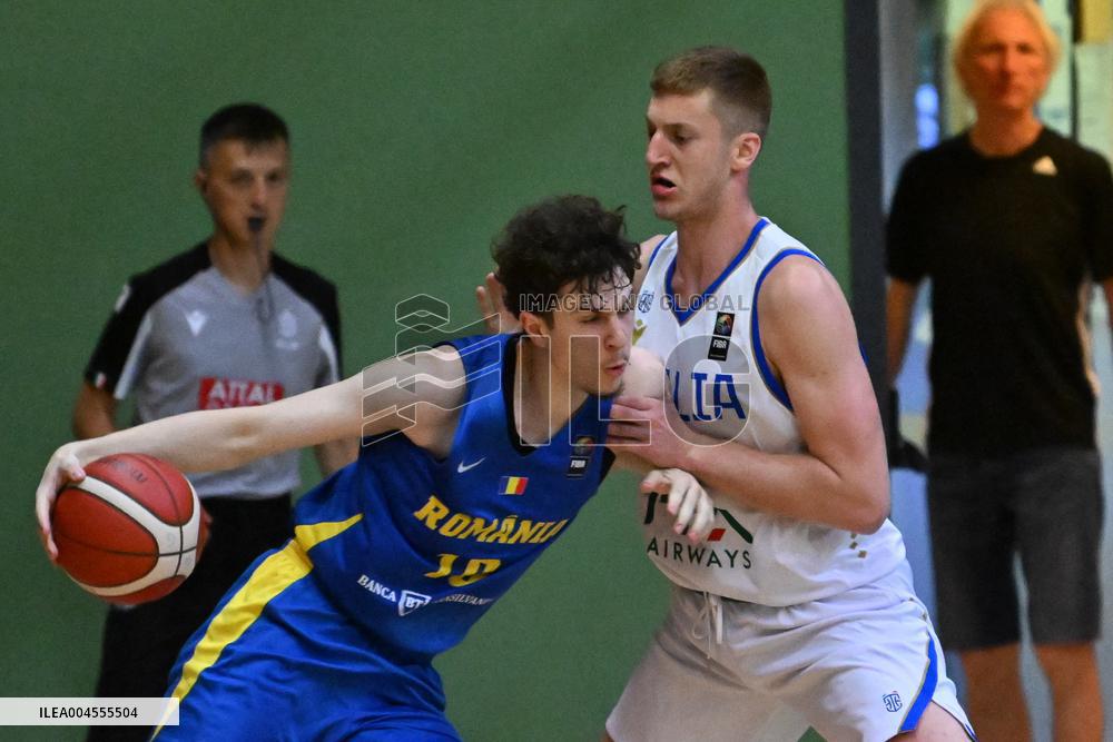 BASKET - Evento - Under 20 - Memorial De Silvestro/Trofeo Meneghin - Italia vs Romania