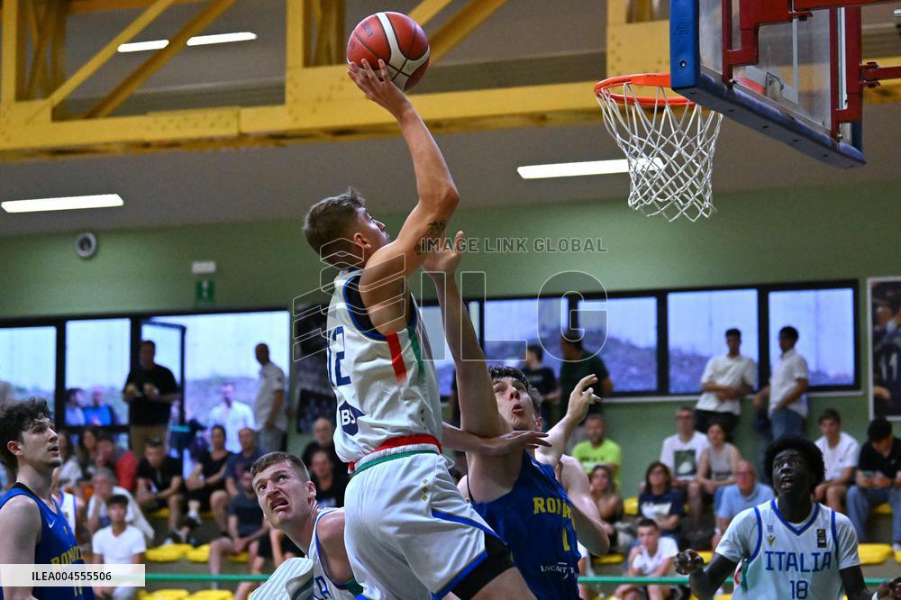 BASKET - Evento - Under 20 - Memorial De Silvestro/Trofeo Meneghin - Italia vs Romania
