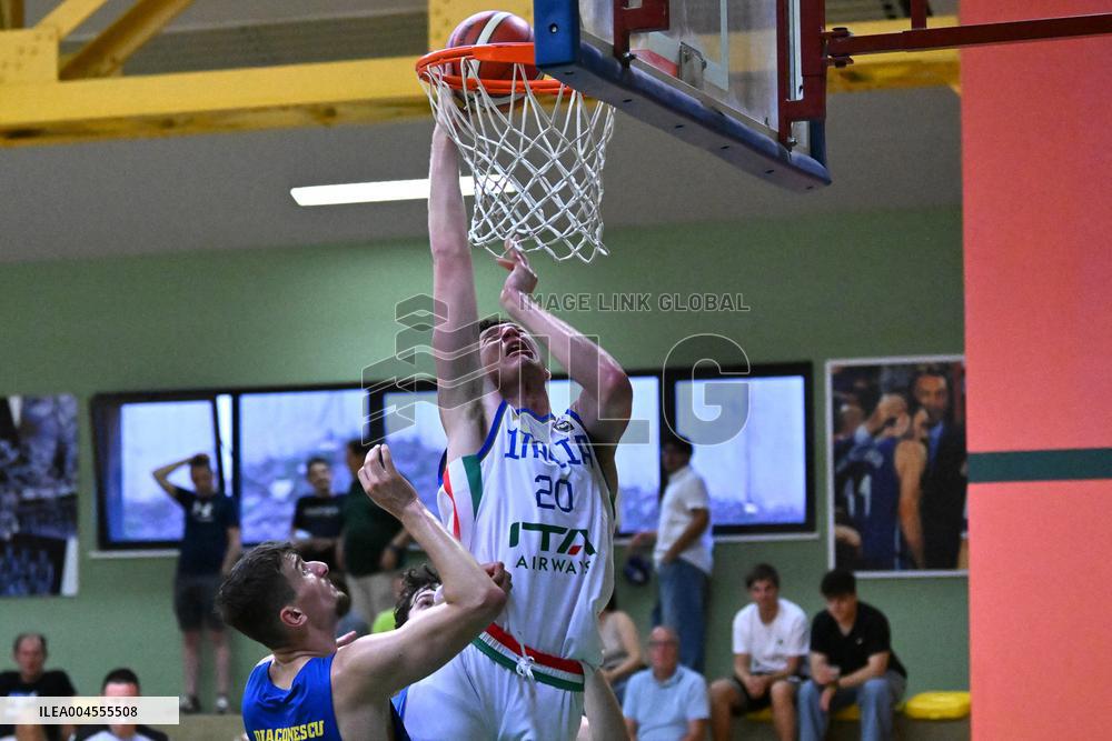 BASKET - Evento - Under 20 - Memorial De Silvestro/Trofeo Meneghin - Italia vs Romania