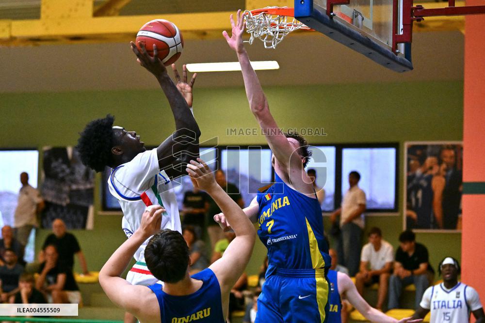 BASKET - Evento - Under 20 - Memorial De Silvestro/Trofeo Meneghin - Italia vs Romania