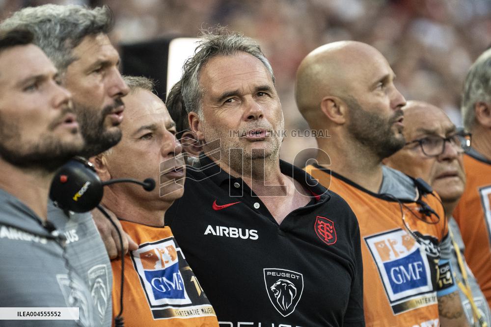French Top 14 rugby union final match between the Stade Toulousain (Toulouse) and Union Bordeaux-Begles (UBB)  - Paris