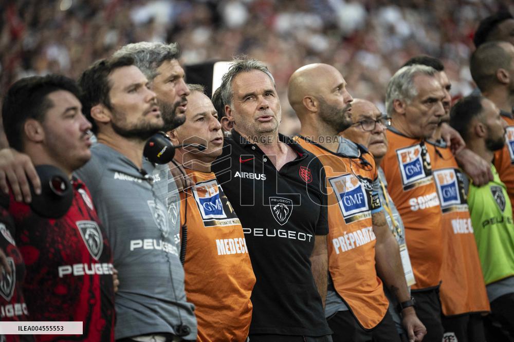 French Top 14 rugby union final match between the Stade Toulousain (Toulouse) and Union Bordeaux-Begles (UBB)  - Paris