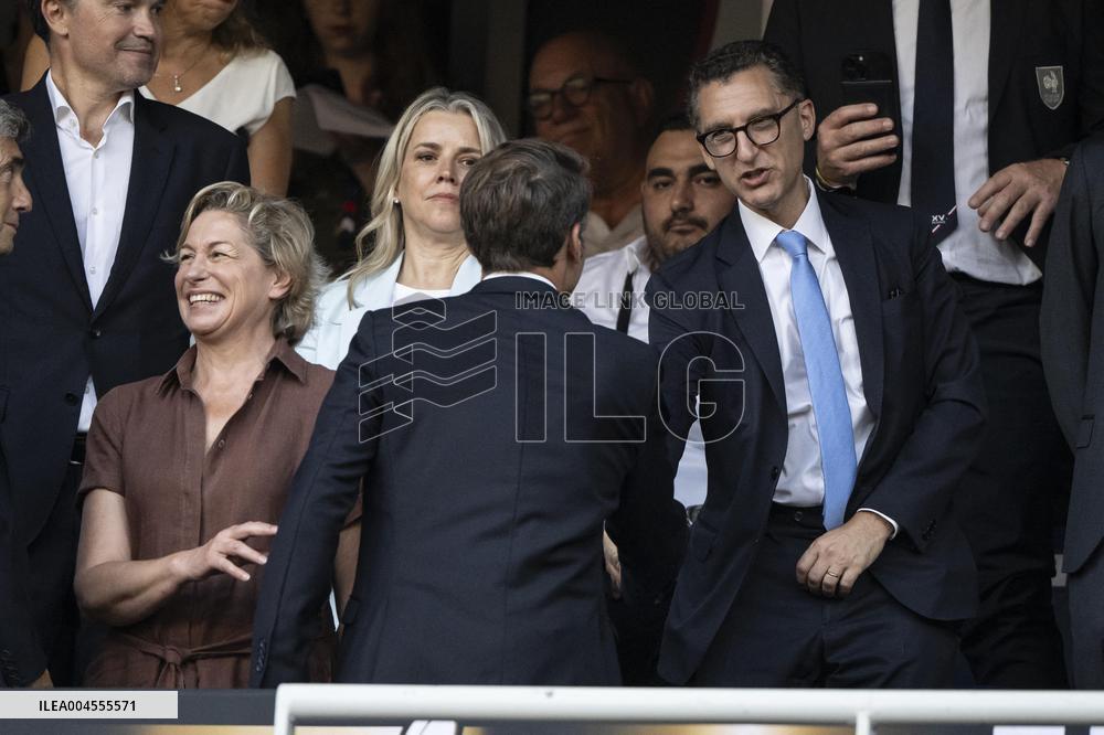 French Top 14 rugby union final match between the Stade Toulousain (Toulouse) and Union Bordeaux-Begles (UBB)  - Paris