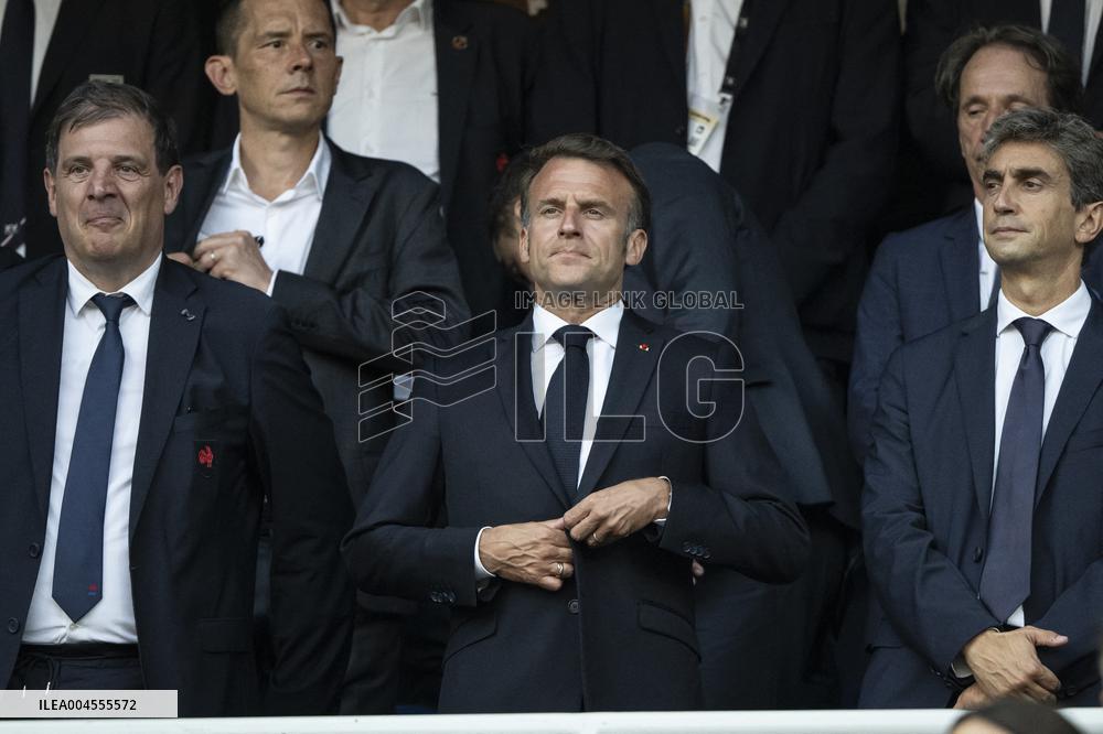 French Top 14 rugby union final match between the Stade Toulousain (Toulouse) and Union Bordeaux-Begles (UBB)  - Paris