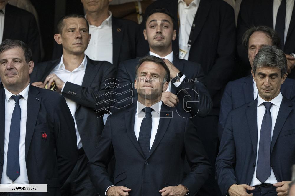 French Top 14 rugby union final match between the Stade Toulousain (Toulouse) and Union Bordeaux-Begles (UBB)  - Paris