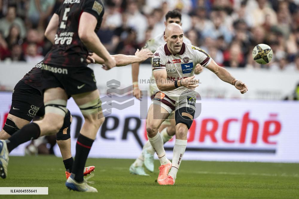 French Top 14 rugby union final match between the Stade Toulousain (Toulouse) and Union Bordeaux-Begles (UBB)  - Paris