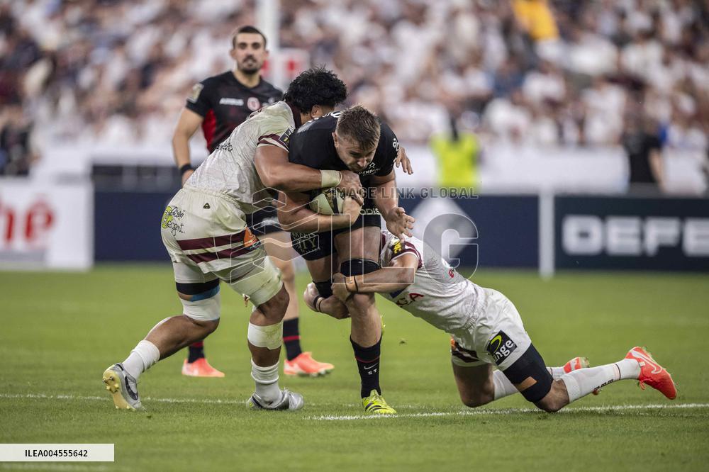 French Top 14 rugby union final match between the Stade Toulousain (Toulouse) and Union Bordeaux-Begles (UBB)  - Paris