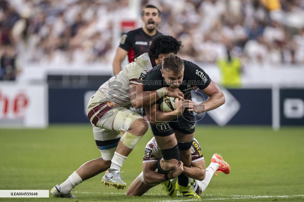 French Top 14 rugby union final match between the Stade Toulousain (Toulouse) and Union Bordeaux-Begles (UBB)  - Paris
