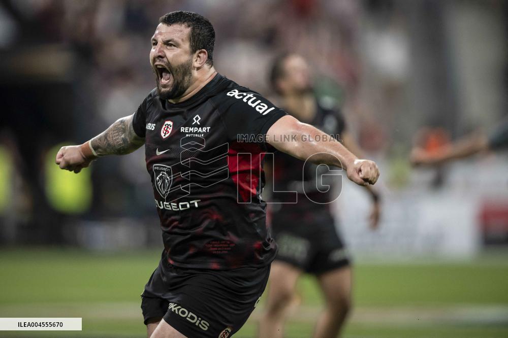 French Top 14 rugby union final match between the Stade Toulousain (Toulouse) and Union Bordeaux-Begles (UBB)  - Paris