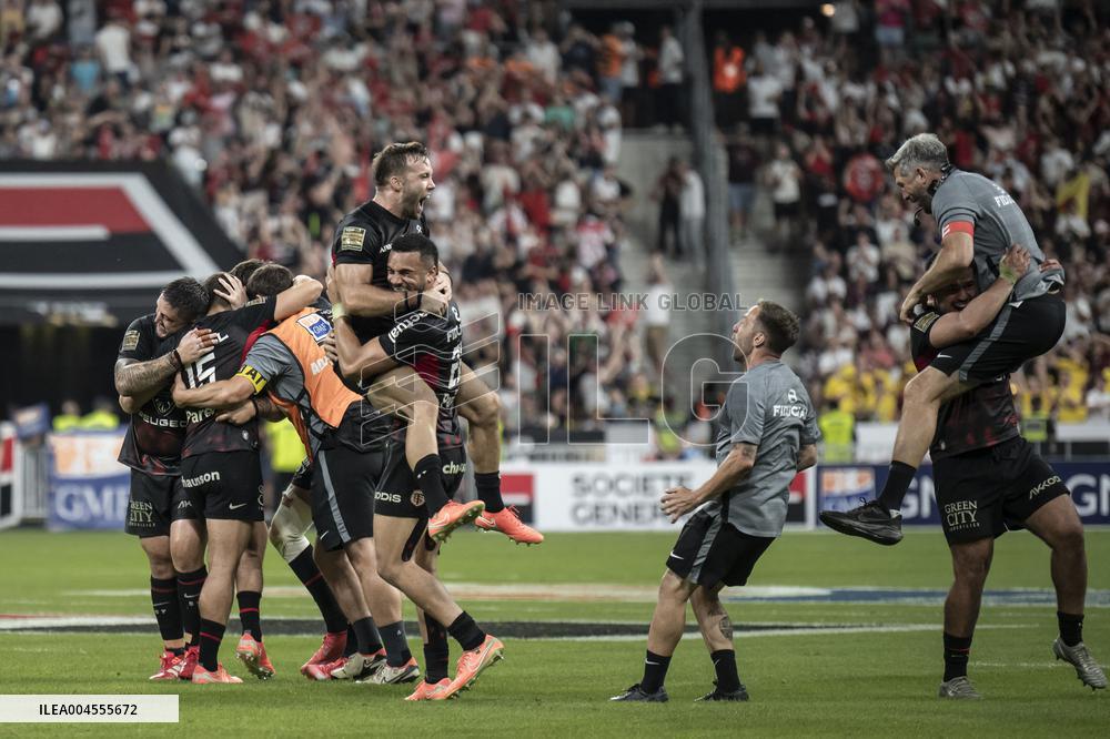 French Top 14 rugby union final match between the Stade Toulousain (Toulouse) and Union Bordeaux-Begles (UBB)  - Paris
