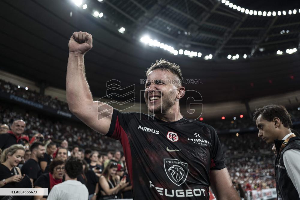 French Top 14 rugby union final match between the Stade Toulousain (Toulouse) and Union Bordeaux-Begles (UBB)  - Paris