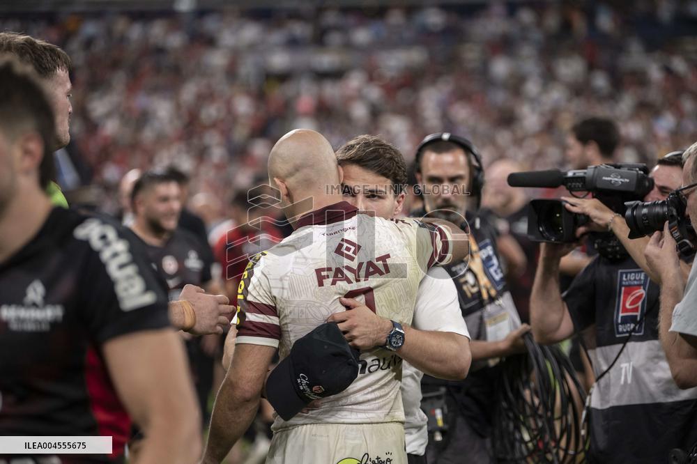 French Top 14 rugby union final match between the Stade Toulousain (Toulouse) and Union Bordeaux-Begles (UBB)  - Paris