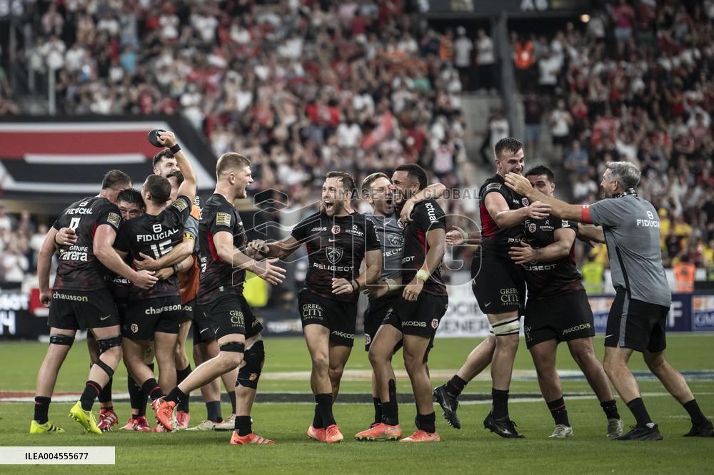 French Top 14 rugby union final match between the Stade Toulousain (Toulouse) and Union Bordeaux-Begles (UBB)  - Paris