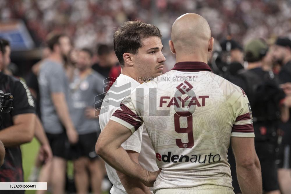French Top 14 rugby union final match between the Stade Toulousain (Toulouse) and Union Bordeaux-Begles (UBB)  - Paris