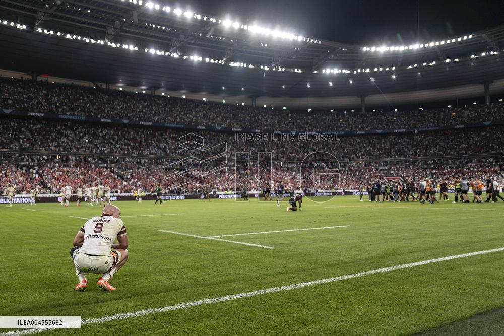 French Top 14 rugby union final match between the Stade Toulousain (Toulouse) and Union Bordeaux-Begles (UBB)  - Paris