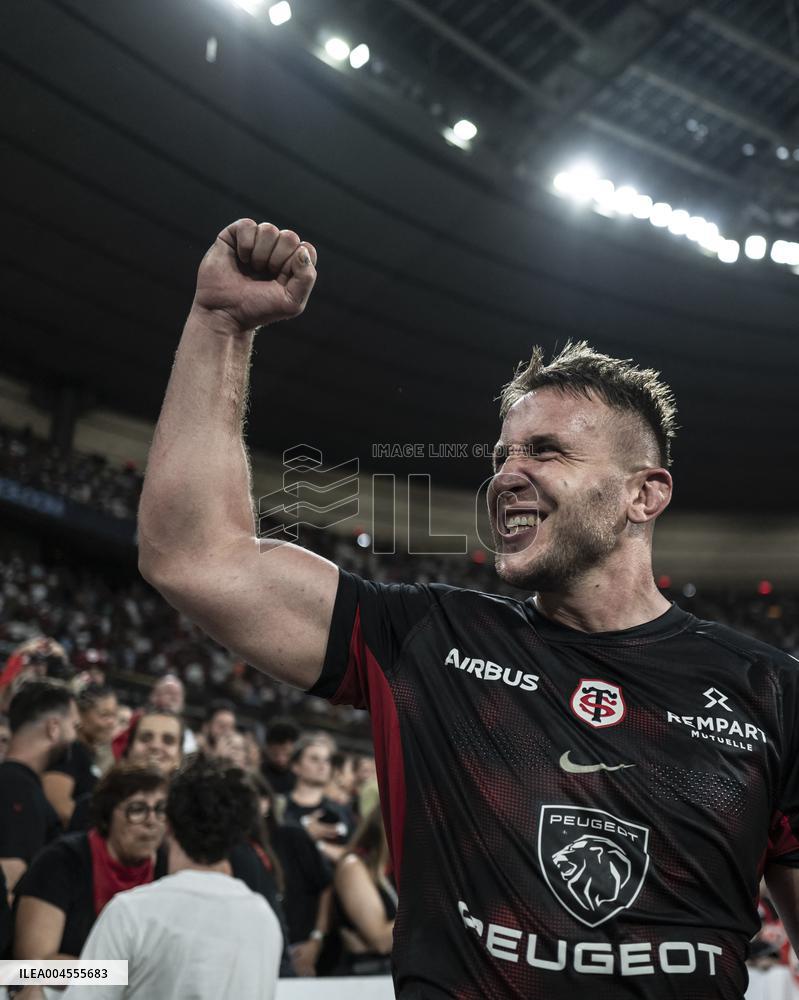French Top 14 rugby union final match between the Stade Toulousain (Toulouse) and Union Bordeaux-Begles (UBB)  - Paris