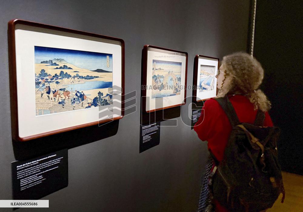 Hokusai exhibition in France