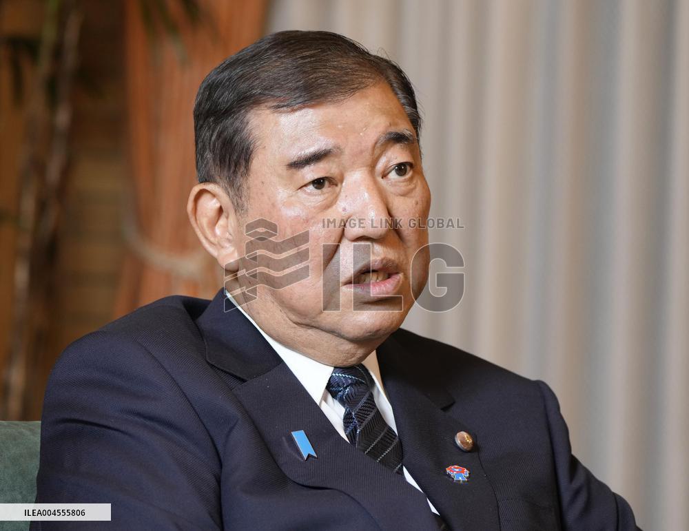 Interview with Japan PM Ishiba