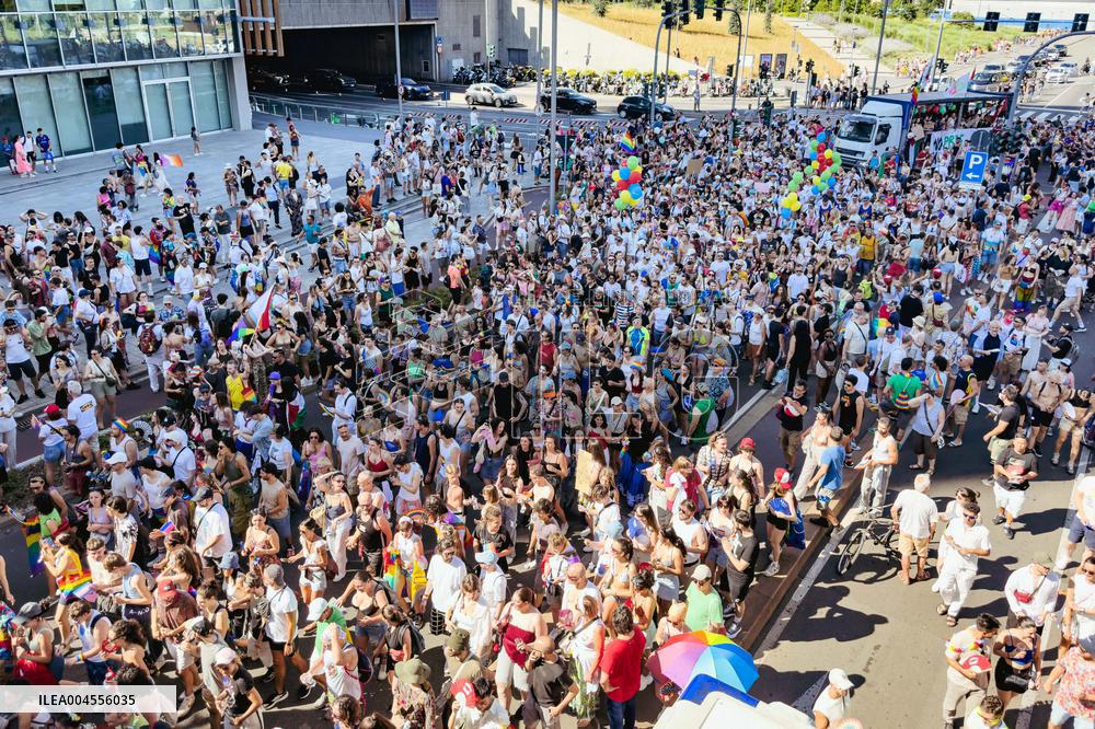 Milano Pride 2025 parade - Italy