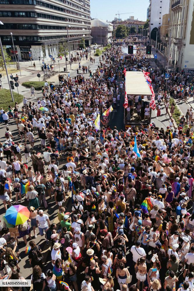 Milano Pride 2025 parade - Italy