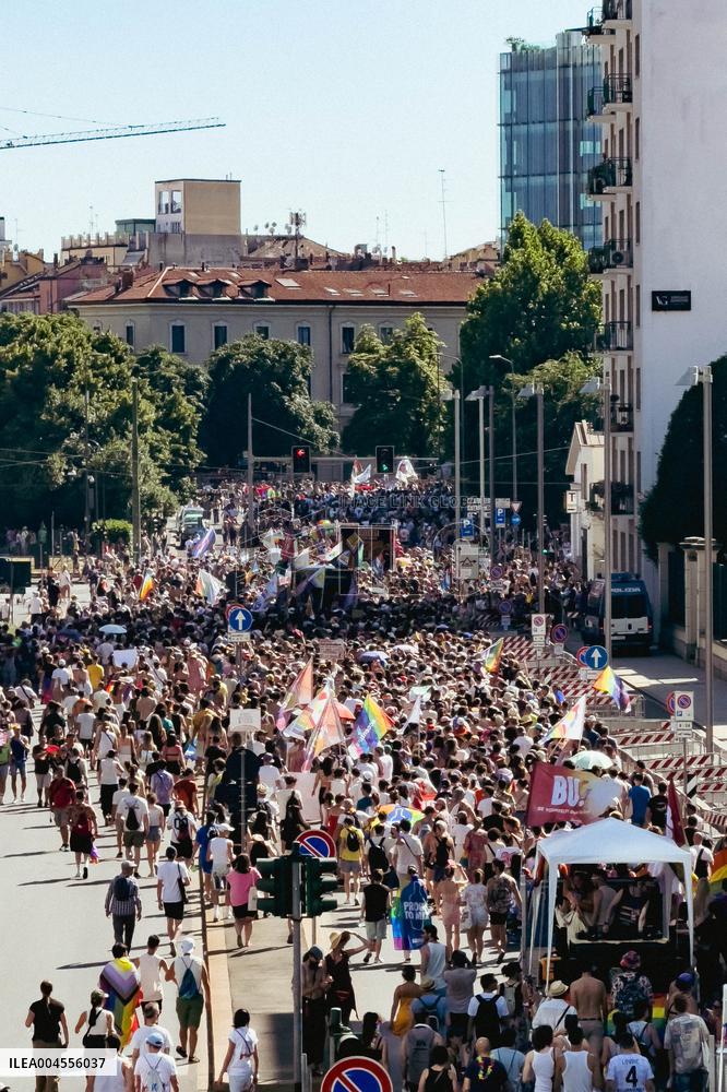 Milano Pride 2025 parade - Italy
