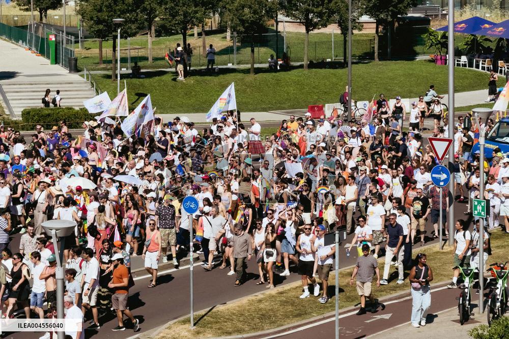 Milano Pride 2025 parade - Italy
