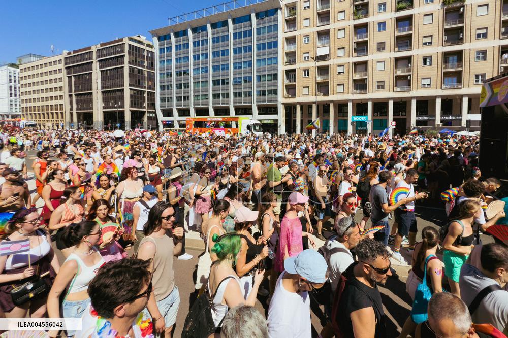 Milano Pride 2025 parade - Italy