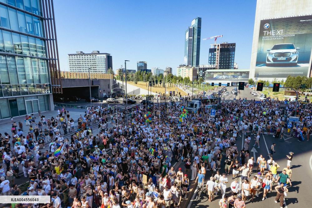 Milano Pride 2025 parade - Italy