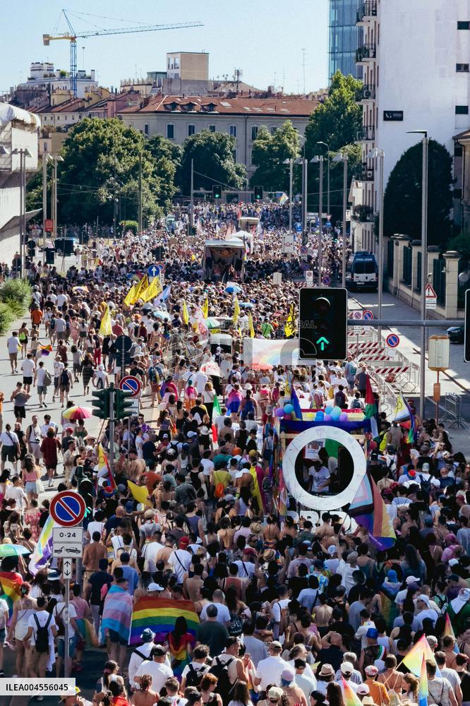 Milano Pride 2025 parade - Italy