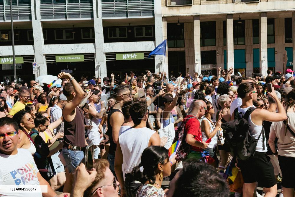 Milano Pride 2025 parade - Italy