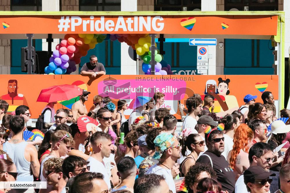 Milano Pride 2025 parade - Italy