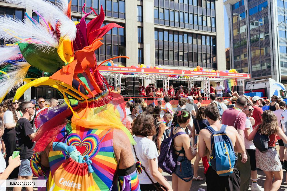 Milano Pride 2025 parade - Italy
