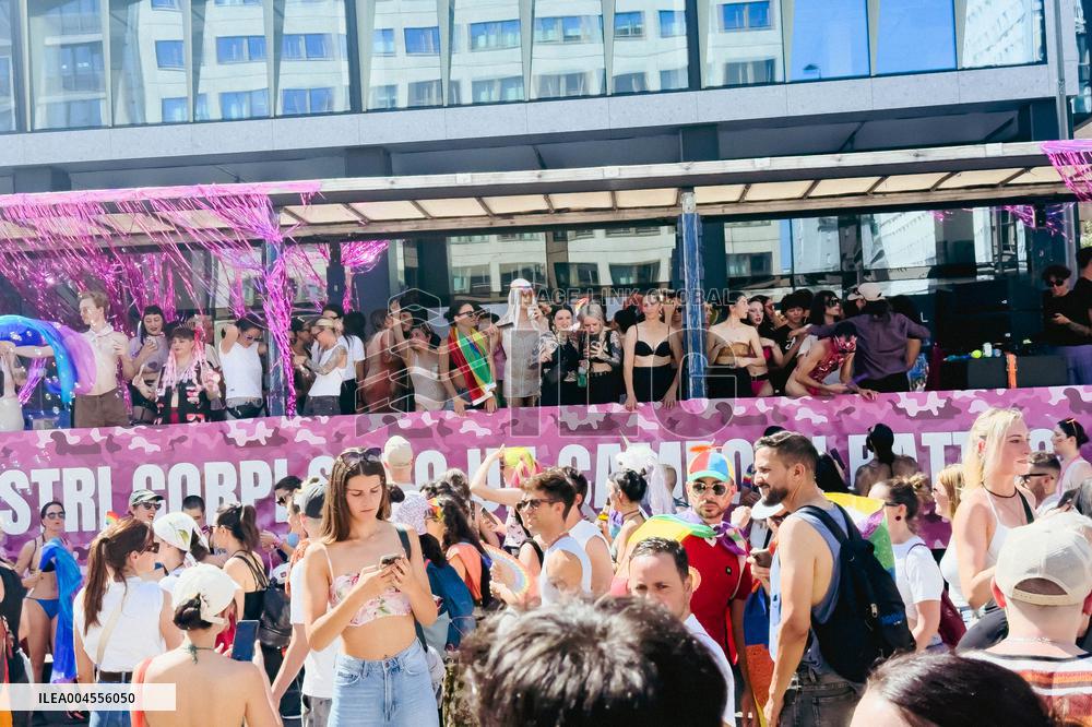 Milano Pride 2025 parade - Italy