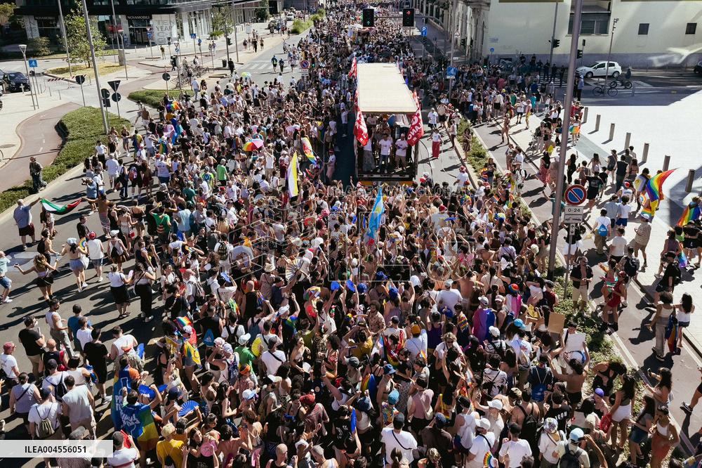 Milano Pride 2025 parade - Italy