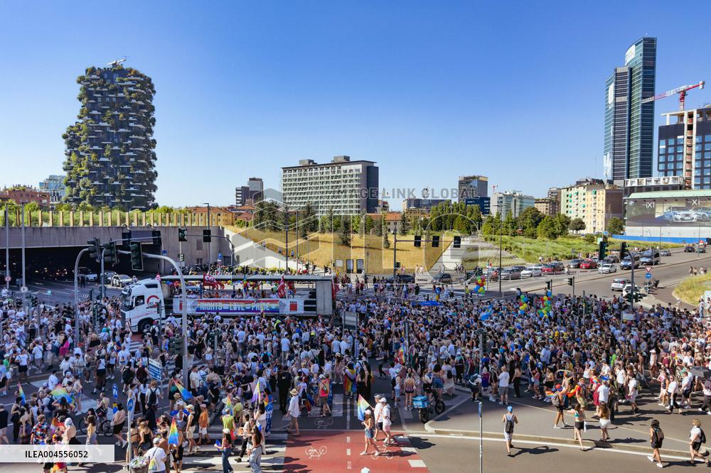 Milano Pride 2025 parade - Italy