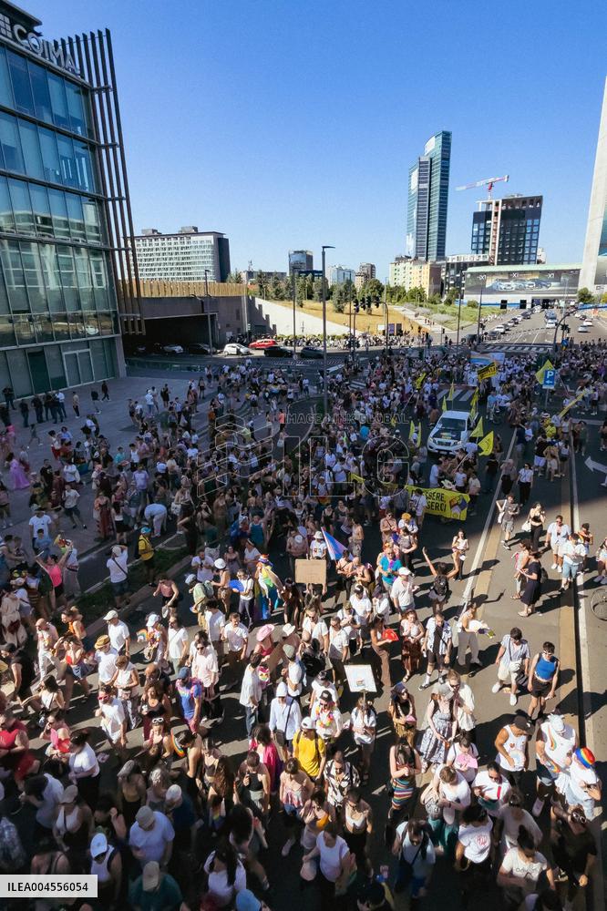 Milano Pride 2025 parade - Italy
