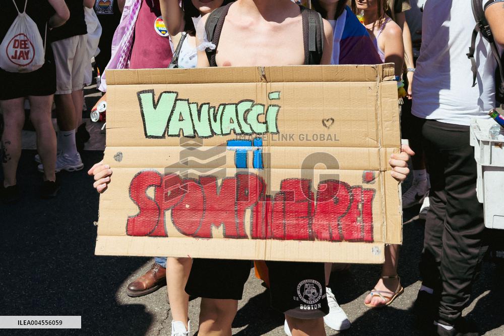 Milano Pride 2025 parade - Italy