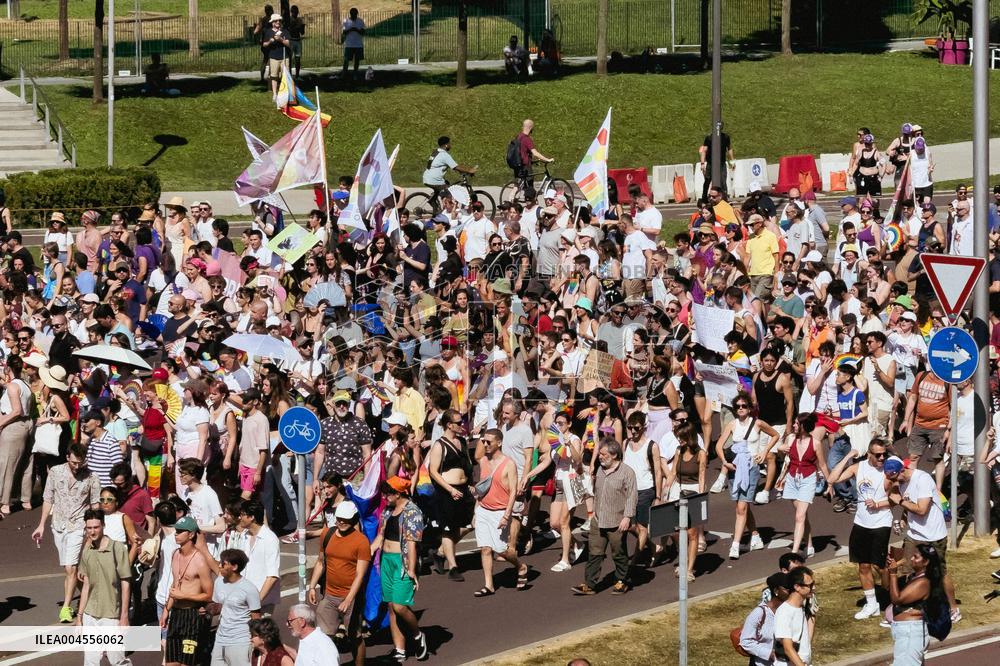 Milano Pride 2025 parade - Italy